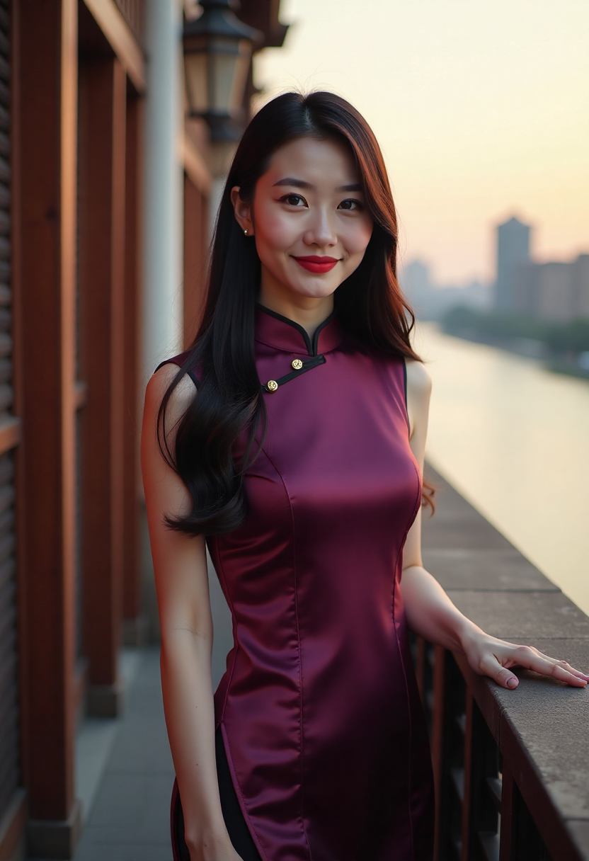 晚风与海